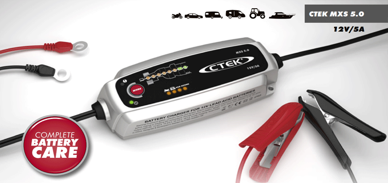 CTEK MXS 5.0 Battery Charger – G Shift (Pty) Ltd
