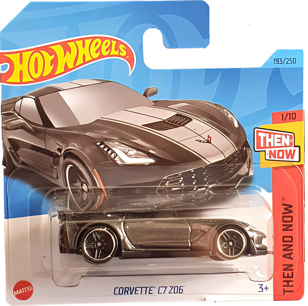 Hot Wheels Corvette C7 Z06, Black - NEW