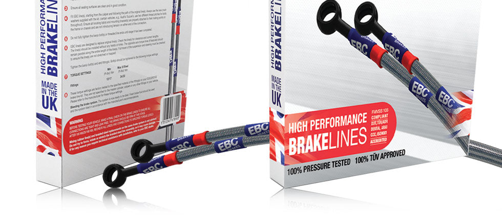 EBC High Performance Stainless Steel Braided Lines